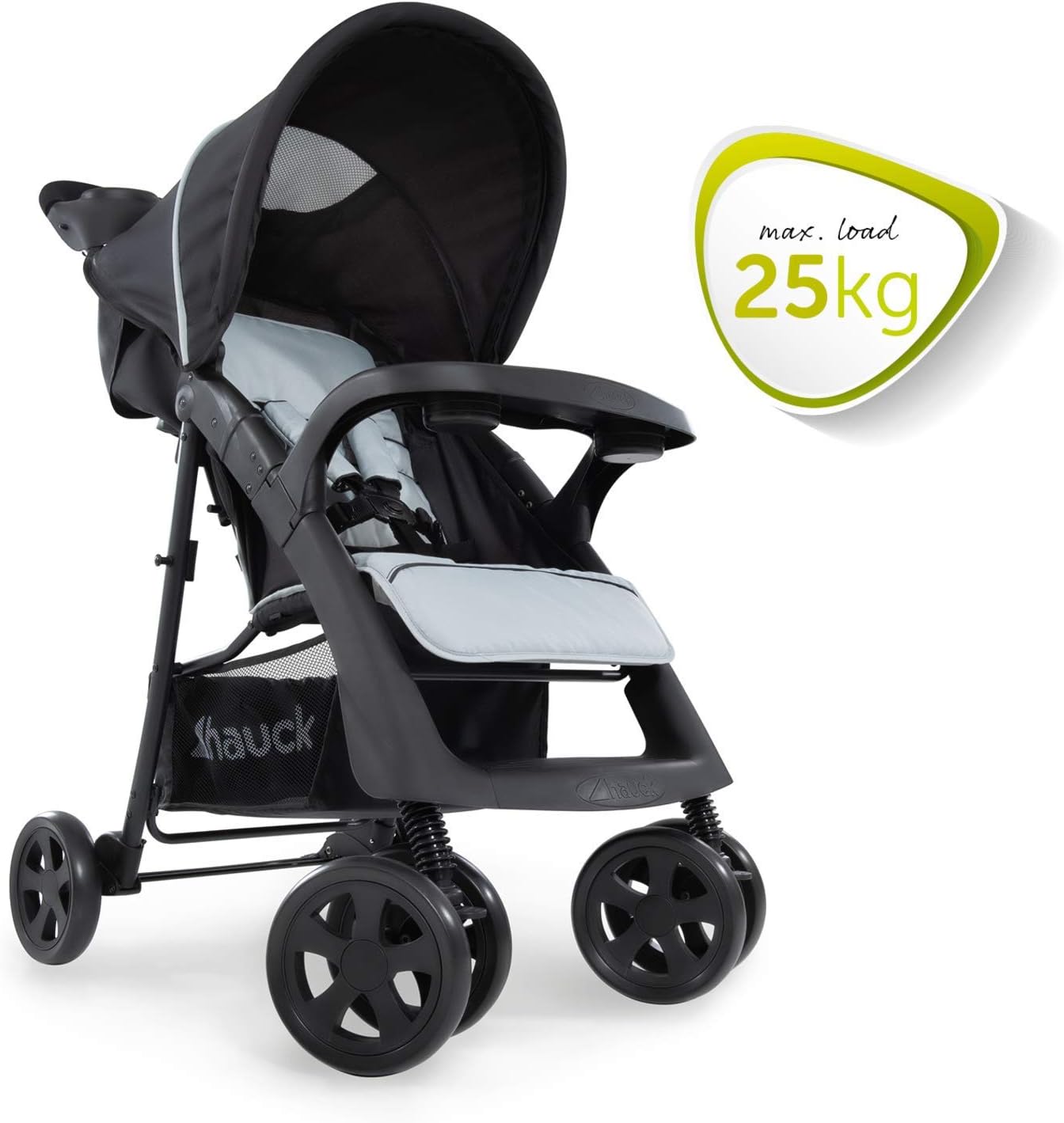 Hauck Shopper Neo 2 Pushchair, Caviar Stone