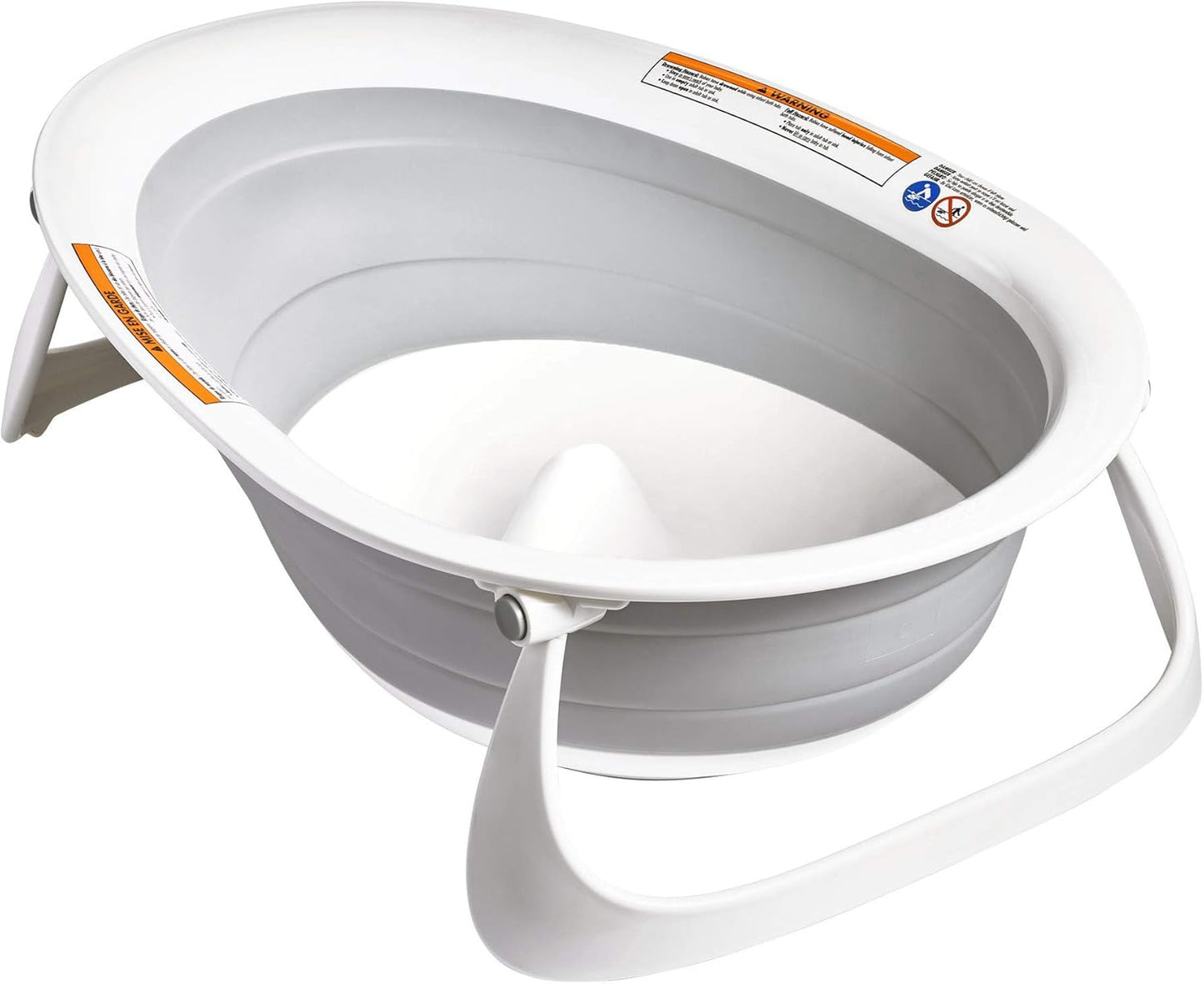 Boon - Naked Collapsible Baby Bathtub - Grey