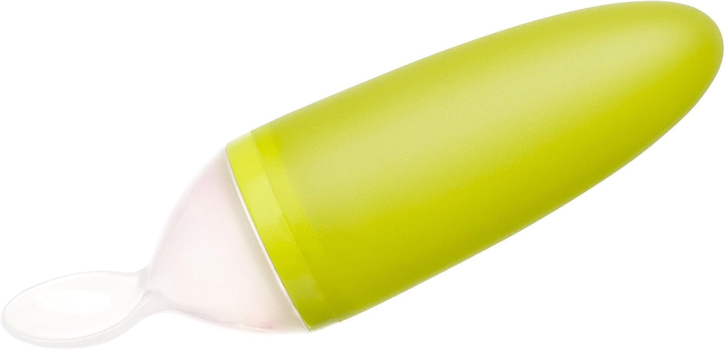 Boon - Squirt Silicone Baby Food Dispensing Spoon - Green