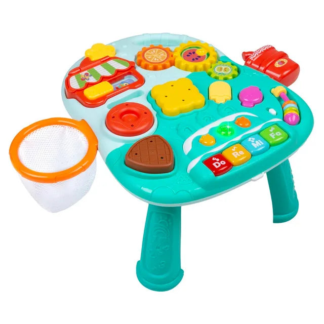 Playgro Mini Mover Table and Walker - Multicolor