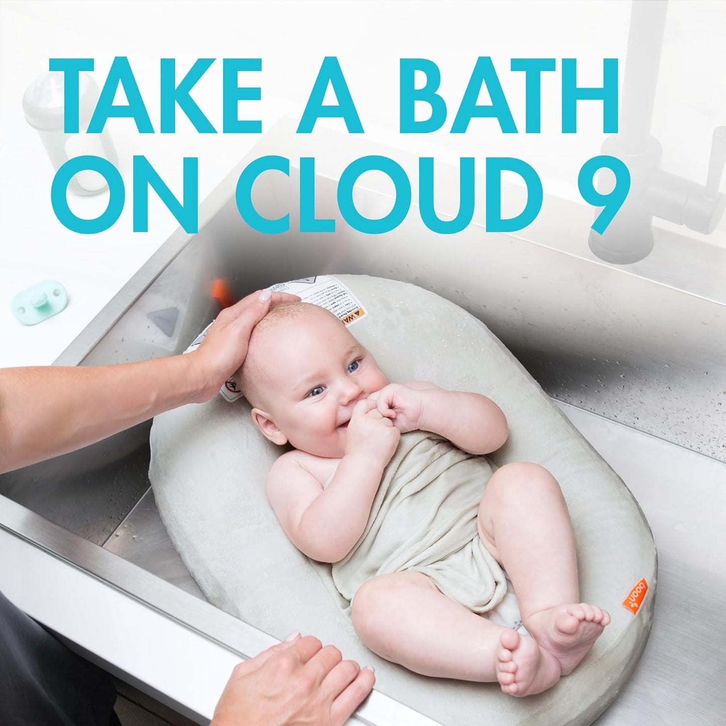 Boon - Puff Plus Inflatable Baby Bather With Wings