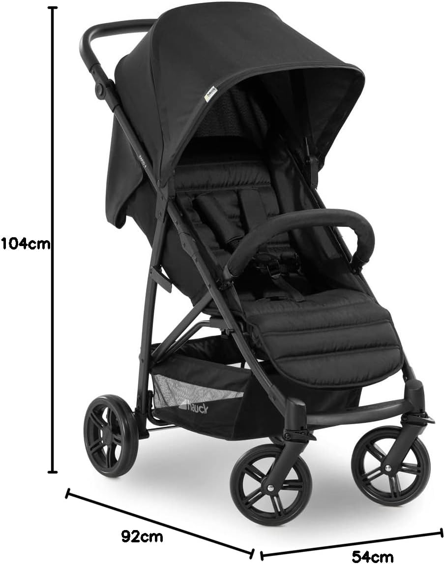 Hauck Pushchair Rapid 4, Stroller, Black
