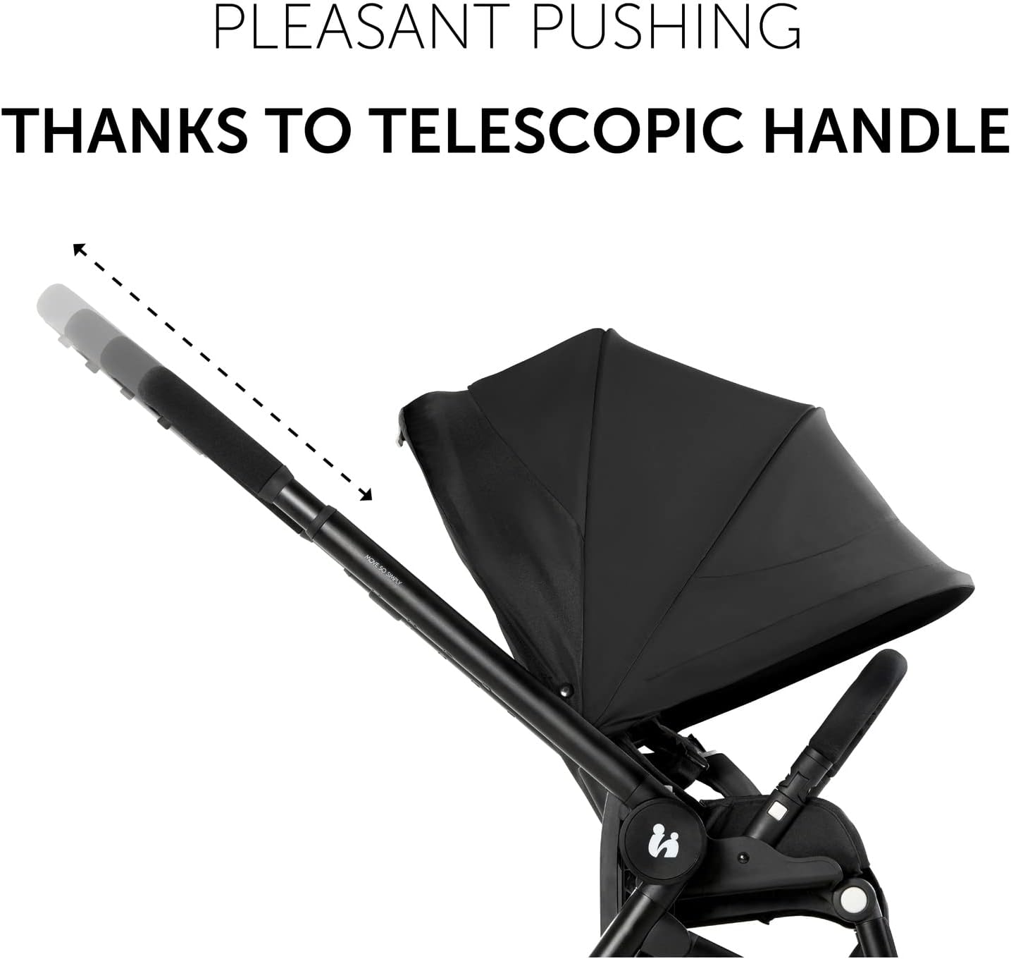 hauck Move so Simply Set, Black - 2 in 1 Pram & Pushchair