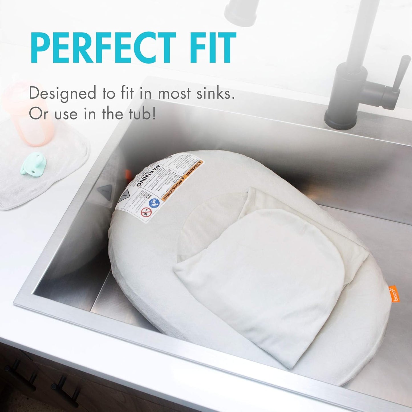 Boon - Puff Plus Inflatable Baby Bather With Wings