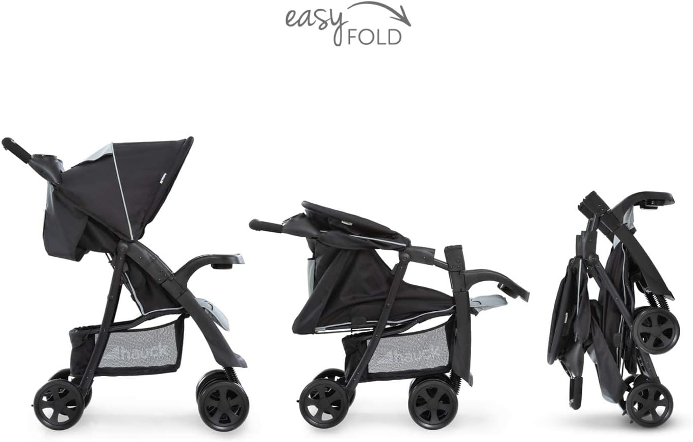 Hauck Shopper Neo 2 Pushchair, Caviar Stone