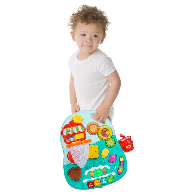Playgro Mini Mover Table and Walker - Multicolor