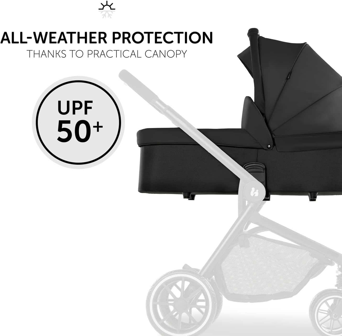 hauck Move so Simply Set, Black - 2 in 1 Pram & Pushchair