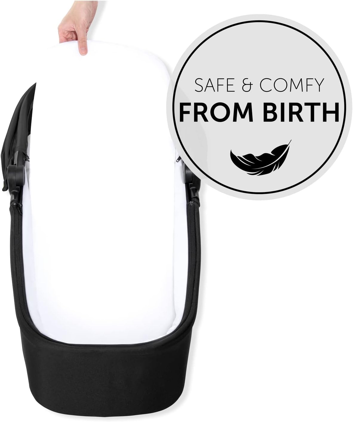 hauck Move so Simply Set, Black - 2 in 1 Pram & Pushchair