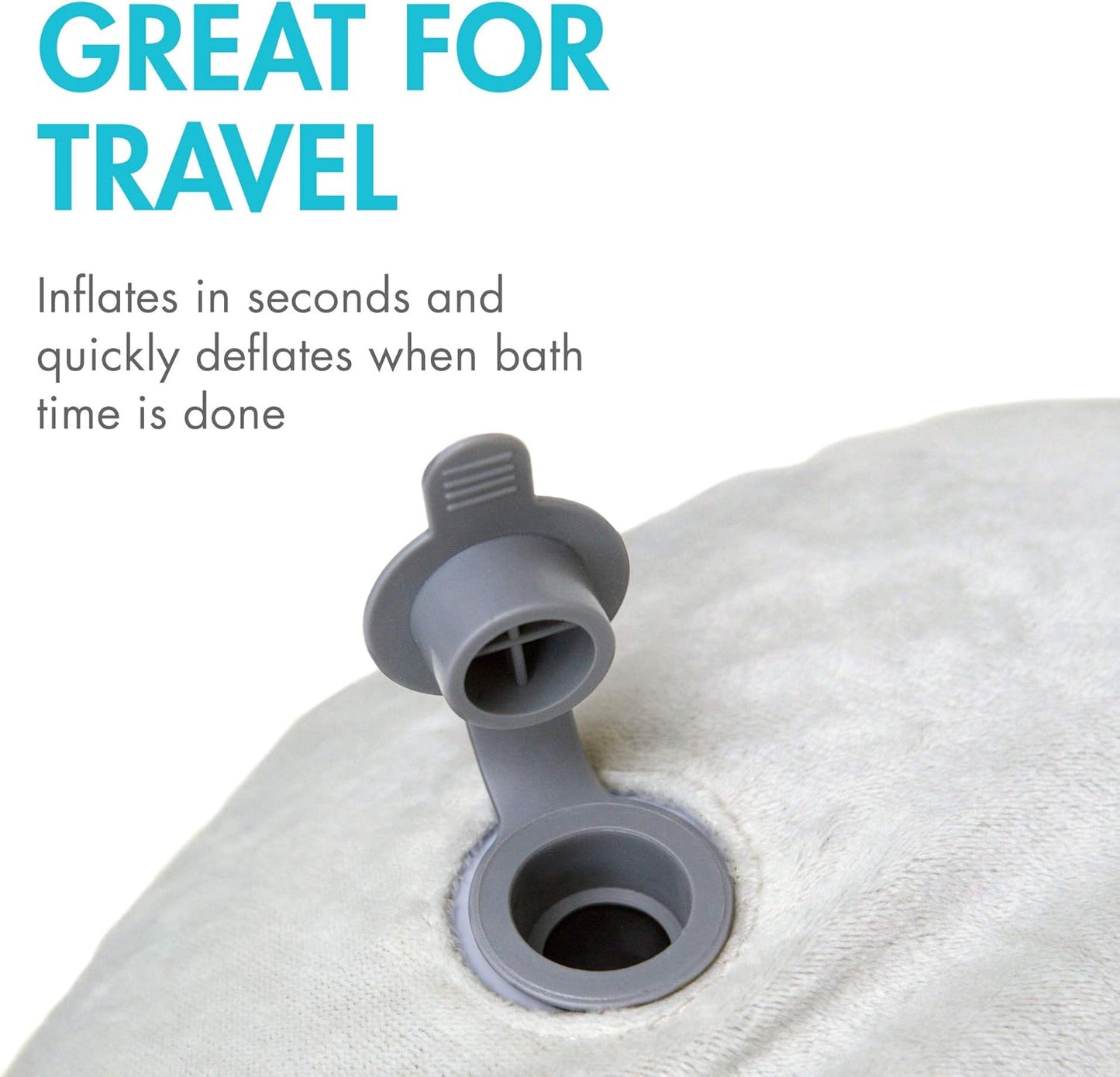 Boon - Puff Plus Inflatable Baby Bather With Wings