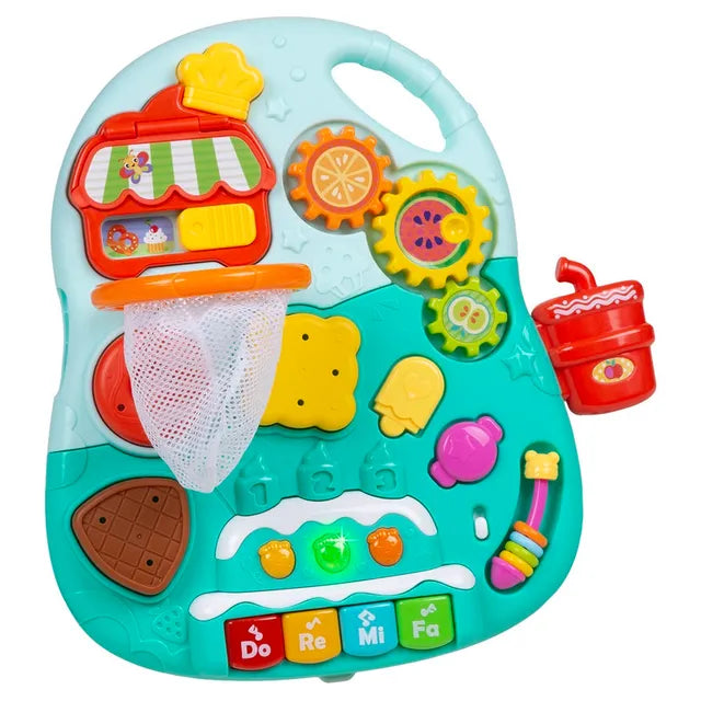 Playgro Mini Mover Table and Walker - Multicolor
