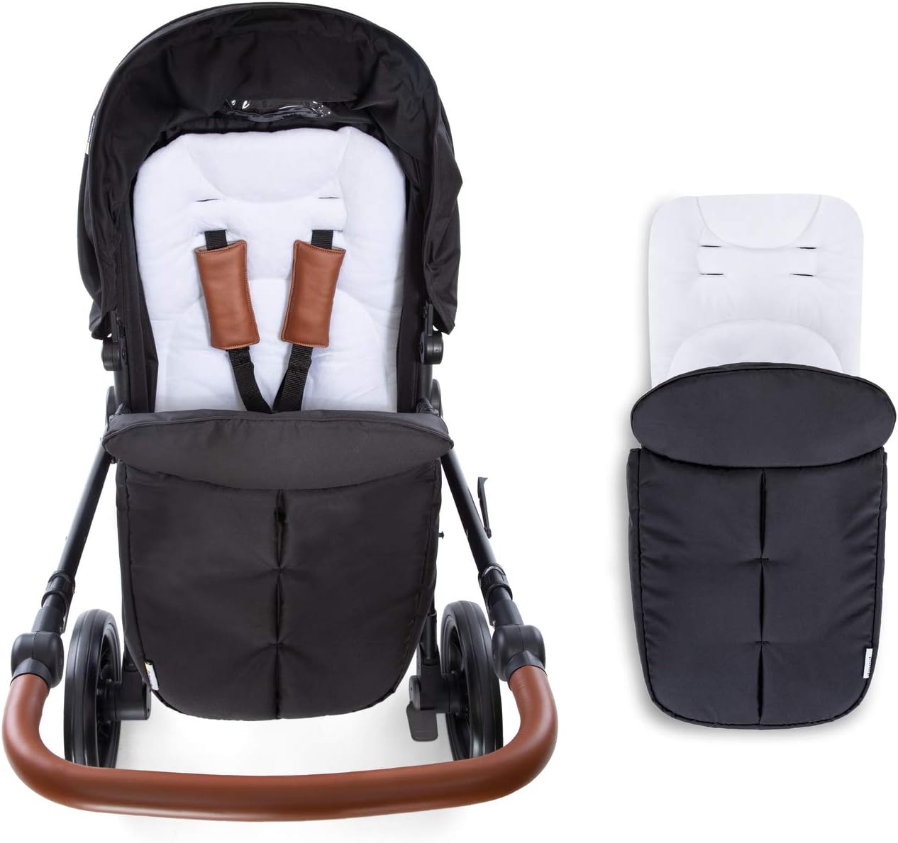 Hauck Pushchair Travel System Pacific 3 Shop N Drive/ Black
