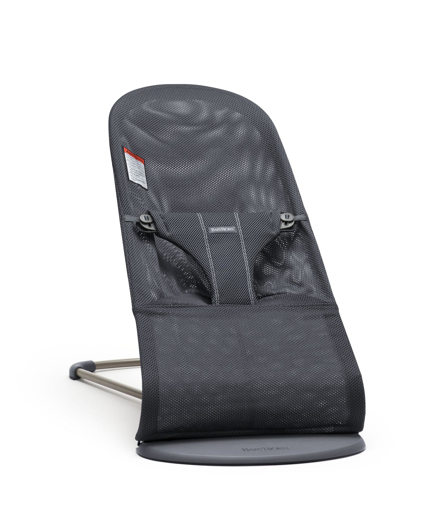 BabyBjörn Bouncer Bliss, Mesh, Anthracite, Lightweight & Portable