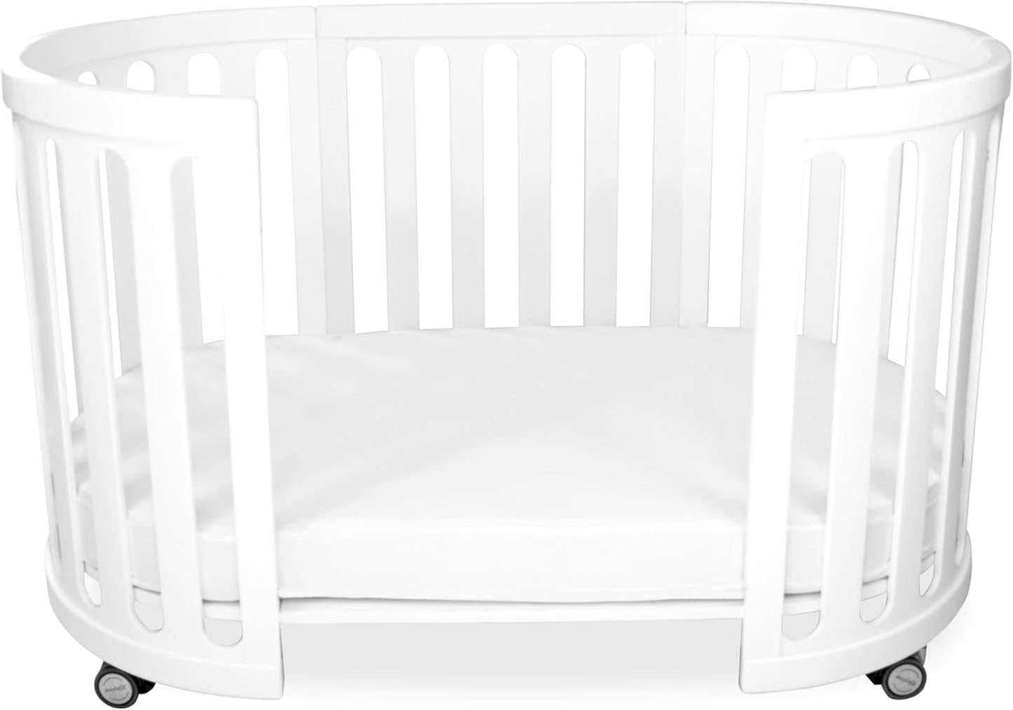 Babyhood Kaylula Sova Cot Classic - White A world first; the Kaylula Sova Cot Classic is a revolution in cot design.