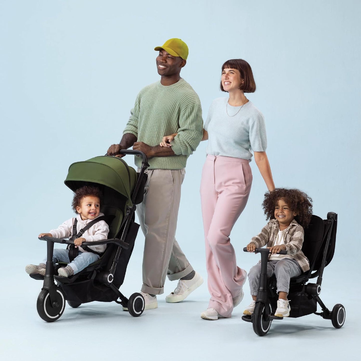 Smartrike Traveler 4-in-1 Stroller Tricycle - Forest Green