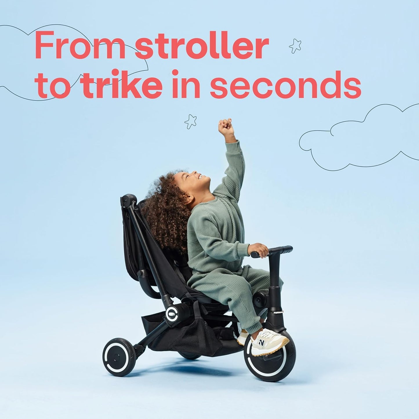 Smartrike Traveler 4-in-1 Stroller Tricycle - Midnight Blue