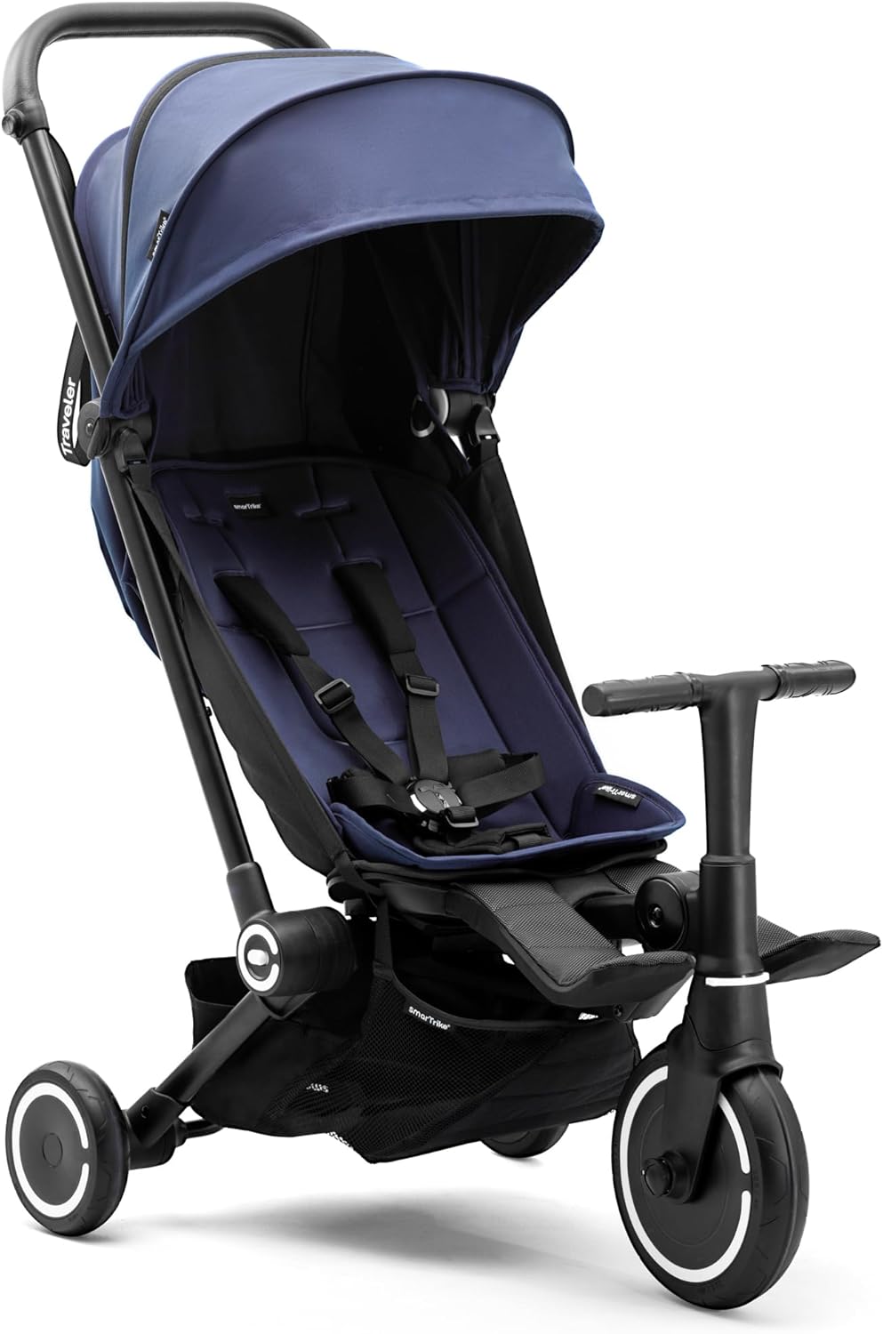 Smartrike Traveler 4-in-1 Stroller Tricycle - Midnight Blue