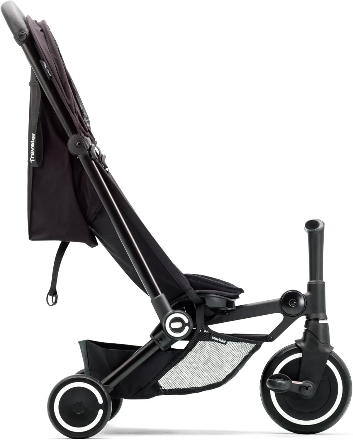 Smartrike Traveler 4-in-1 Stroller Tricycle - Onyx Black