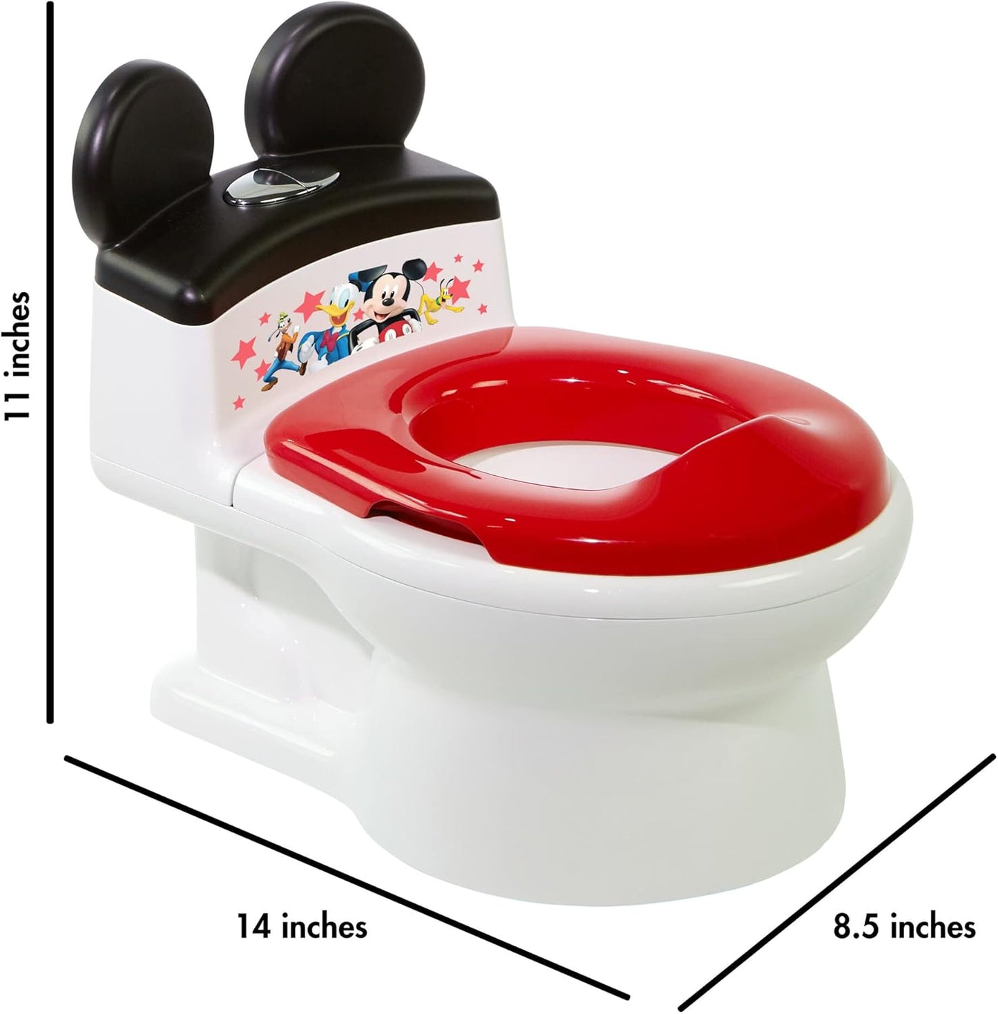 The First Years Licensed Potty Training Toilet Seat - Portable 2-in-1