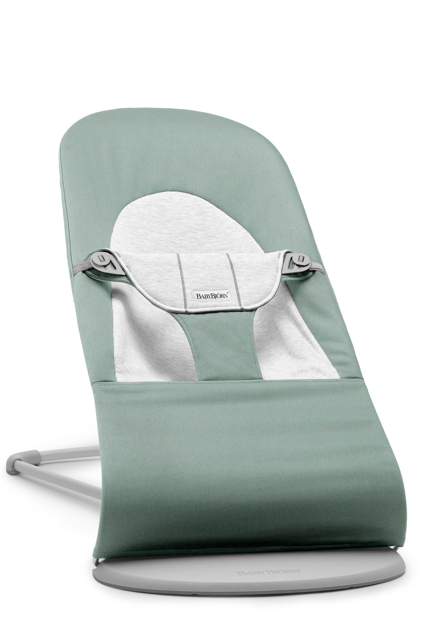 BabyBjörn Bouncer Balance Soft, Woven/Jersey, Beige /Grey , Lightweight & Portable