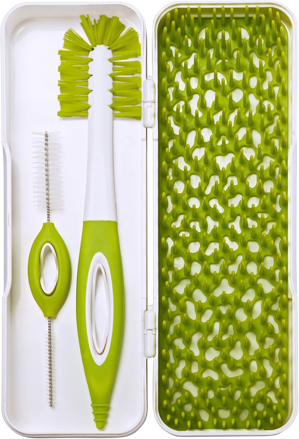 Boon - Trip Travel Drying Rack & Bottle Brushes