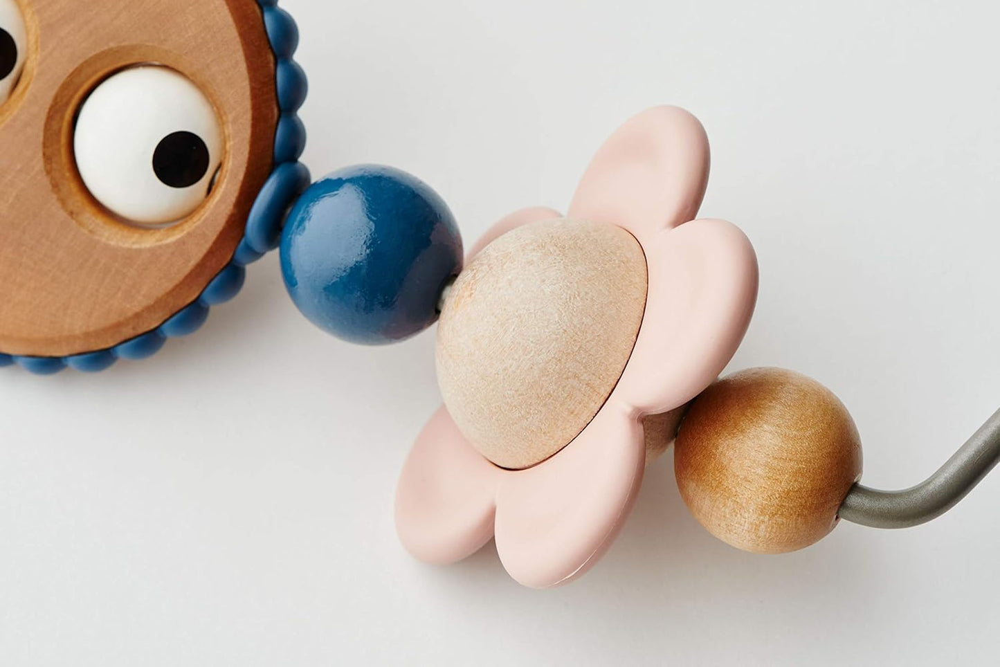 BabyBjörn Toy for Bouncer, Googly eyes Pastels