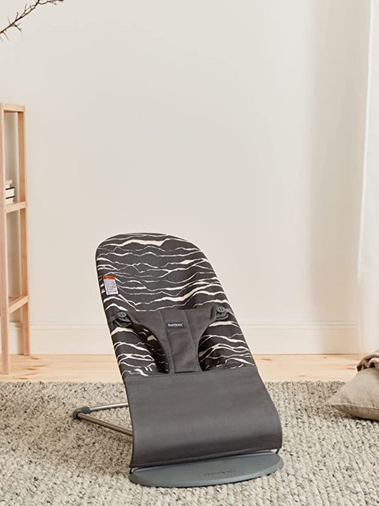 BABYBJORN - Bliss Cotton Bouncer - Anthracite/Landscape