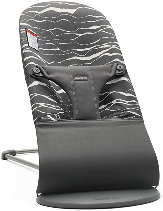 BABYBJORN - Bliss Cotton Bouncer - Anthracite/Landscape