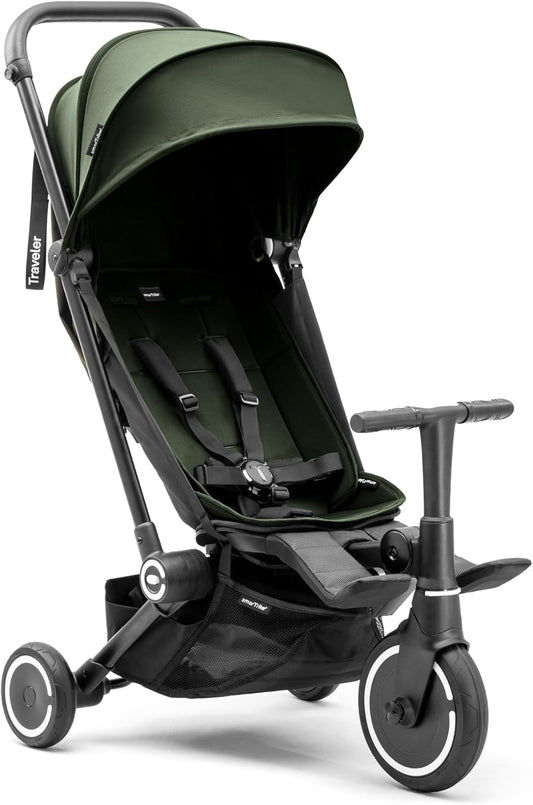 Smartrike Traveler 4-in-1 Stroller Tricycle - Forest Green